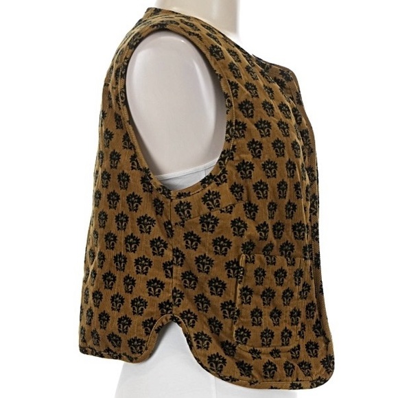 BODEN Cord Vest in Golden Olive Lily UK 10 / US 6 - Picture 7 of 8